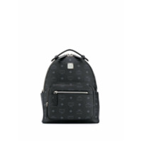 MCM logo zipped backpack - Preto