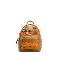 MCM Mochila mini - Marrom