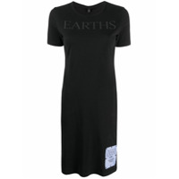 McQ Swallow Vestido Earths - Preto