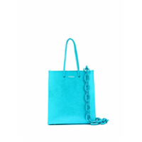 Medea Bolsa tote mini com logo - Azul