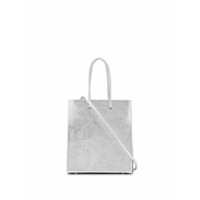 Medea Bolsa tote retangular - Prateado