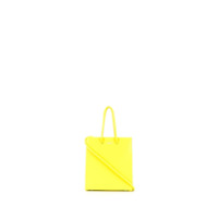 Medea logo stamp tote bag - Amarelo