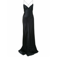 Michelle Mason Vestido envelope - Preto