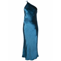 Michelle Mason Vestido midi - Azul