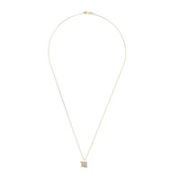 MISBHV Colar com placa de logo - Dourado