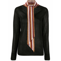 Missoni Blusa de tricô com brilho - Preto