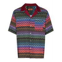 Missoni Camisa com estampa chevron - Verde