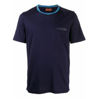 Missoni Camiseta com estampa de logo - Azul