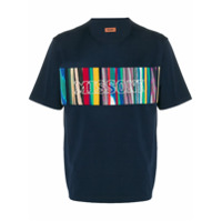 Missoni Camiseta com estampa de logo - Azul