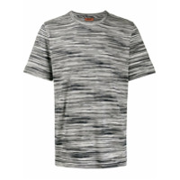 Missoni Camiseta de tricô listrada - Preto