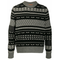 Missoni monochrome wool knit jumper - Preto