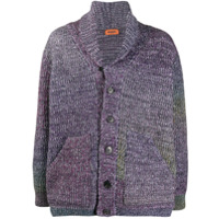 Missoni mottled wool knit cardigan - Roxo