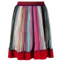 Missoni Saia canelada com listras - Rosa