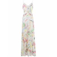 Missoni Slip dress com padronagem - Branco