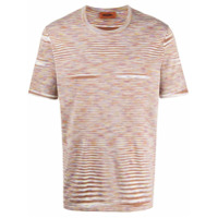 Missoni striped print T-shirt - Neutro