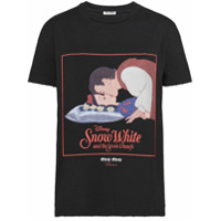 Miu Miu Camiseta Kisses Snow White - Preto
