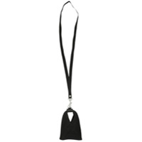 MM6 Maison Margiela Bolsa com mesh - Preto