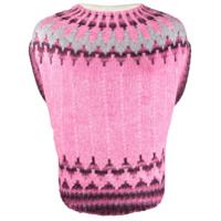 MM6 Maison Margiela Regata de tricÃ´ - Cinza