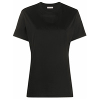 Moncler Camiseta com logo bordado - Preto