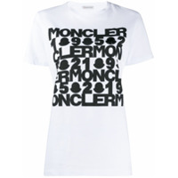 Moncler Camiseta com logo - Branco