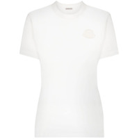 Moncler Camiseta com logo - Branco