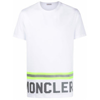 Moncler Camiseta com logo - Branco