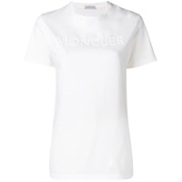 Moncler Camiseta com logo - Branco