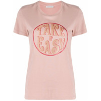 Moncler Camiseta Take It Easy - Rosa