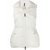 Moncler Colete Beurre matelassê - Branco