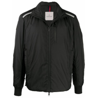 Moncler hooded zip-up jacket - Preto