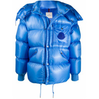 Moncler Jaqueta matelassÃª com capuz - Azul