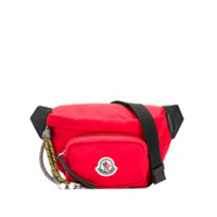 Moncler Pochete com patch de logo - Vermelho