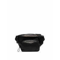 Moncler Pochete Durance de couro - Preto