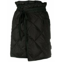 Moncler Saia envelope matelassê - Preto