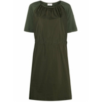 Moncler short-sleeve midi dress - Verde