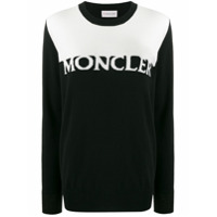Moncler Suéter com logo - Preto