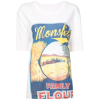 Monse Camiseta 'Monsfield' - Branco