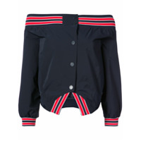 Monse Jaqueta bomber - Azul