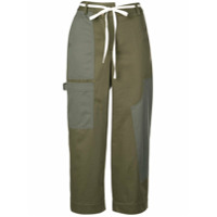 Monse wide-leg cargo trousers - Verde