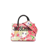 Moschino anime-print tote bag - Rosa