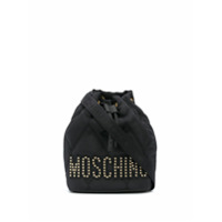 Moschino Bolsa bucket matelassê - Preto