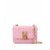 Moschino Bolsa tiracolo M matelassê - Rosa