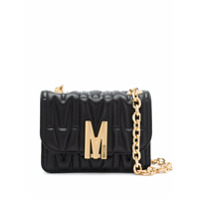 Moschino Bolsa tiracolo matelassê M - Preto