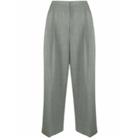 Moschino Calça pantacourt - Cinza