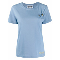 Moschino Camiseta com estampa - Azul
