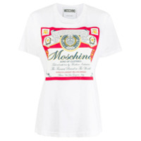 Moschino Camiseta com estampa - Branco