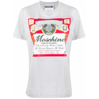 Moschino Camiseta com estampa - Cinza