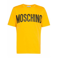 Moschino Camiseta com logo - Amarelo