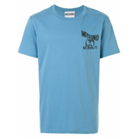 Moschino Camiseta com logo - Azul