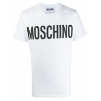 Moschino Camiseta com logo - Branco
